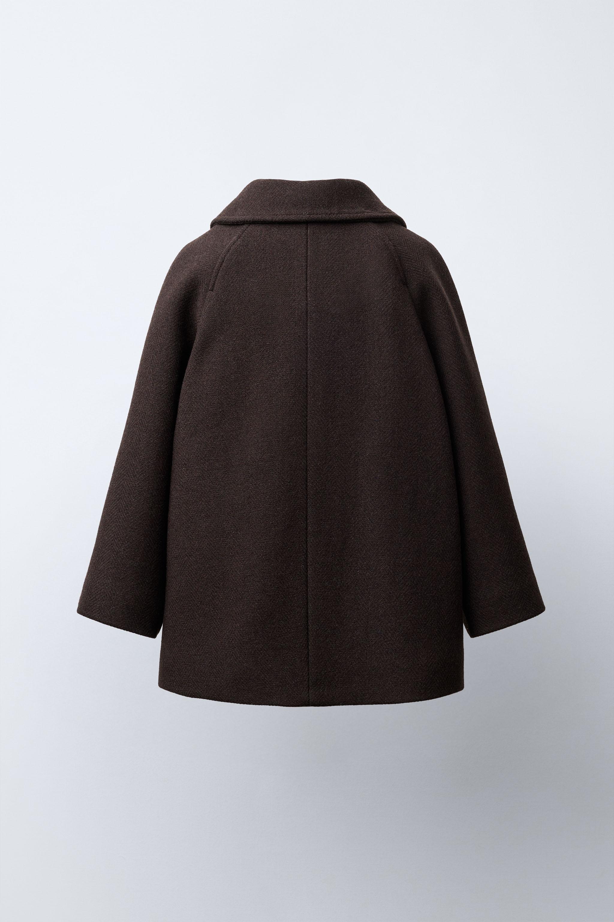 WOOL BLEND CLOTH COAT